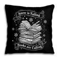 Snow Is Falling Books Are Calling Winter Reading Pillowcase Snow Is Falling Books Are Calling Winter Reading Pillowcase