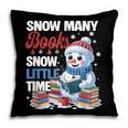 Snowman Winter Snow So Many Books Christmas Snow Little Time Pillowcase