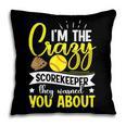 Softball Scorekeeper For a Score Book Keeper Pillowcase