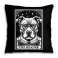 Tarot Card Vintage Pit Bull Pittie Dog Book Lover The Reader Pillowcase Tarot Card Vintage Pit Bull Pittie Dog Book Lover The Reader Pillowcase