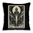 Tarot Cards Guide Book Esoteric Mysticism Clothing Tarot Card Justice Pillowcase