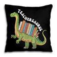 Teachersaurus Dinosaur Teachers Dino Reading Book Librarian Pillowcase