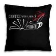 Thriller Book Fan Coffee With A Side Of Murder Pillowcase
