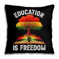 History Education Is Freedom Books Black History Pillowcase