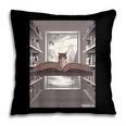 Totally Weird Tees Cat Library Book Reading Literary Pillowcase