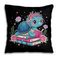 Turtle Bookworm Reading Book Bookworm Book Nerd Cute Graphic Pillowcase