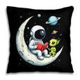 UFO Alien Astronaut Reading Book In Space Pillowcase UFO Alien Astronaut Reading Book In Space Pillowcase