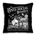 Unapologetically Antisocial Book Club Meets Weekly Retro Pillowcase Unapologetically Antisocial Book Club Meets Weekly Retro Pillowcase