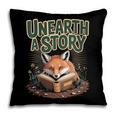 Unearth A Story Fox Reads a Book Pillowcase Unearth A Story Fox Reads a Book Pillowcase