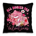 Valentine All Booked Book Coffee Coquette Bow Girl Women Pillowcase