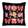 Valentine Cupid Coquette Pink Bow Apple Books Teacher Pillowcase