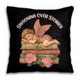 Valentine's Swooning Over Stories Cupid And Book Lover Tee Pillowcase Valentine's Swooning Over Stories Cupid And Book Lover Tee Pillowcase