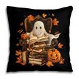 Vintage Ghost Book Reading Pumpkin Gothic Halloween Teachers Pillowcase Vintage Ghost Book Reading Pumpkin Gothic Halloween Teachers Pillowcase