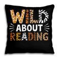 Wild About Reading Animal Bookworm Library Book Lover Reader Pillowcase