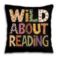 Wild About Reading Book Animal Children's Book Lover Teacher Pillowcase Wild About Reading Book Animal Children's Book Lover Teacher Pillowcase