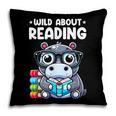 Wild About Reading Book Lover Hippo Pillowcase Wild About Reading Book Lover Hippo Pillowcase