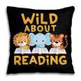 Wild About Reading Cute Animal Book Lover Kids Pillowcase Wild About Reading Cute Animal Book Lover Kids Pillowcase