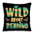 WILD ABOUT READING I Love Books Bookworm Library Day Pillowcase