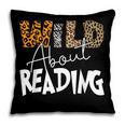 WILD ABOUT READING Reading Books Bookworm Library Day Pillowcase