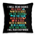 I Will Read Book On Boat Words For Kids Pillowcase