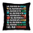 I Will Read Books On A Boat & Everywhere Reading Book Pillowcase