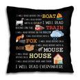 I Will Read Books On a Boat & Everywhere Reading Pillowcase
