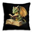 Women's Dragon Bookworm Reading Book Graphic Pillowcase Women's Dragon Bookworm Reading Book Graphic Pillowcase