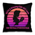 Women's With A Dreamy Far-Off Look And Her Nose Stuck In A Book Pillowcase