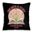 Women's Unearth a Story 2026 Summer Reading Program Flowers Book Pillowcase Women's Unearth a Story 2026 Summer Reading Program Flowers Book Pillowcase