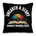 Women's Unearth a Story 2026 Summer Reading Program Tree Book Pillowcase