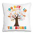100 Days In The Books Reading Teacher 100th Day Of School Premium Pillowcase