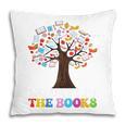 100 Days In The Books Reading Teacher 100th Day Of School Premium Tri-Blend Pillowcase