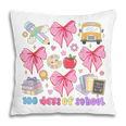 100 Days Of School Coquette Bow School Bus Pencil Books Pillowcase