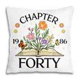 1986 Chapter Forty 40th Birthday Wildflower Book Pillowcase 1986 Chapter Forty 40th Birthday Wildflower Book Pillowcase