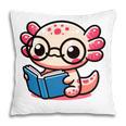 Adorable Book Lover Axolotl With Reading Glasses Cute Pillowcase Adorable Book Lover Axolotl With Reading Glasses Cute Pillowcase