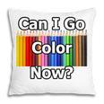 Adult Coloring Book Can I Go Color Now Women Men Adults Premium Tri-Blend Pillowcase
