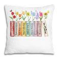Applied Behavior Analysis Book Wildflower ABA RBT Therapist Premium Tri-Blend Pillowcase
