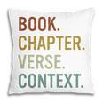 Book Chapter Verse Christian Bible Reformed Theology Pillowcase