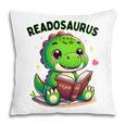 Book Lover Reading Dinosaur Readosaurus Library Pillowcase