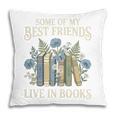 Book Lover Vintage Botanical Friends Premium Tri-Blend Pillowcase