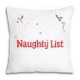 My Book Preference Naughty List Readers Christmas Joke Pillowcase