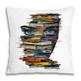Book Women Graphic Art Colorful Eyes Pillowcase