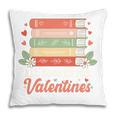 All Booked For Valentines Retro Book Lover Teacher Bookworm Premium Tri-Blend Pillowcase