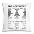 The Books Of The Bible Old And New Testament Complete List Pillowcase