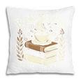 Books Coffee And Quiet Places Literature Pillowcase Books Coffee And Quiet Places Literature Pillowcase