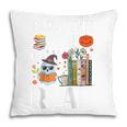 Carve Out Time To Read Halloween Ghost Books Raglan Baseball Tee Pillowcase
