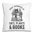 Cats Plants And Books Shirt Plant Lover Gardening Pillowcase Cats Plants And Books Shirt Plant Lover Gardening Pillowcase