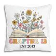 Chapter 12 Years Old 12th Birthday Wildflower Book Lover Pillowcase Chapter 12 Years Old 12th Birthday Wildflower Book Lover Pillowcase