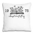 Chapter Fifty 50 Cute 50th 1975 Birthday Book Lovers Pillowcase Chapter Fifty 50 Cute 50th 1975 Birthday Book Lovers Pillowcase