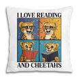 Cheetah Love Reading And Cheetahs Kids Bookworm Pillowcase